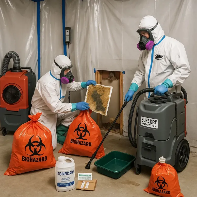 Contaminated Water Handling Protocols process in Haywood County, NC
