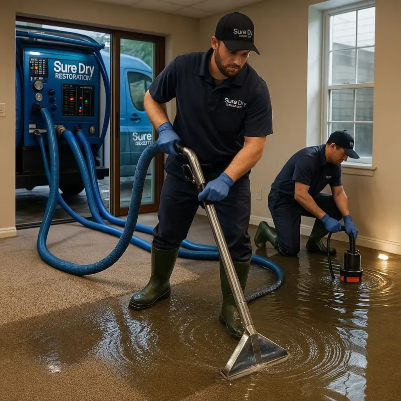 Water Extraction and Removal process in Haywood County, NC